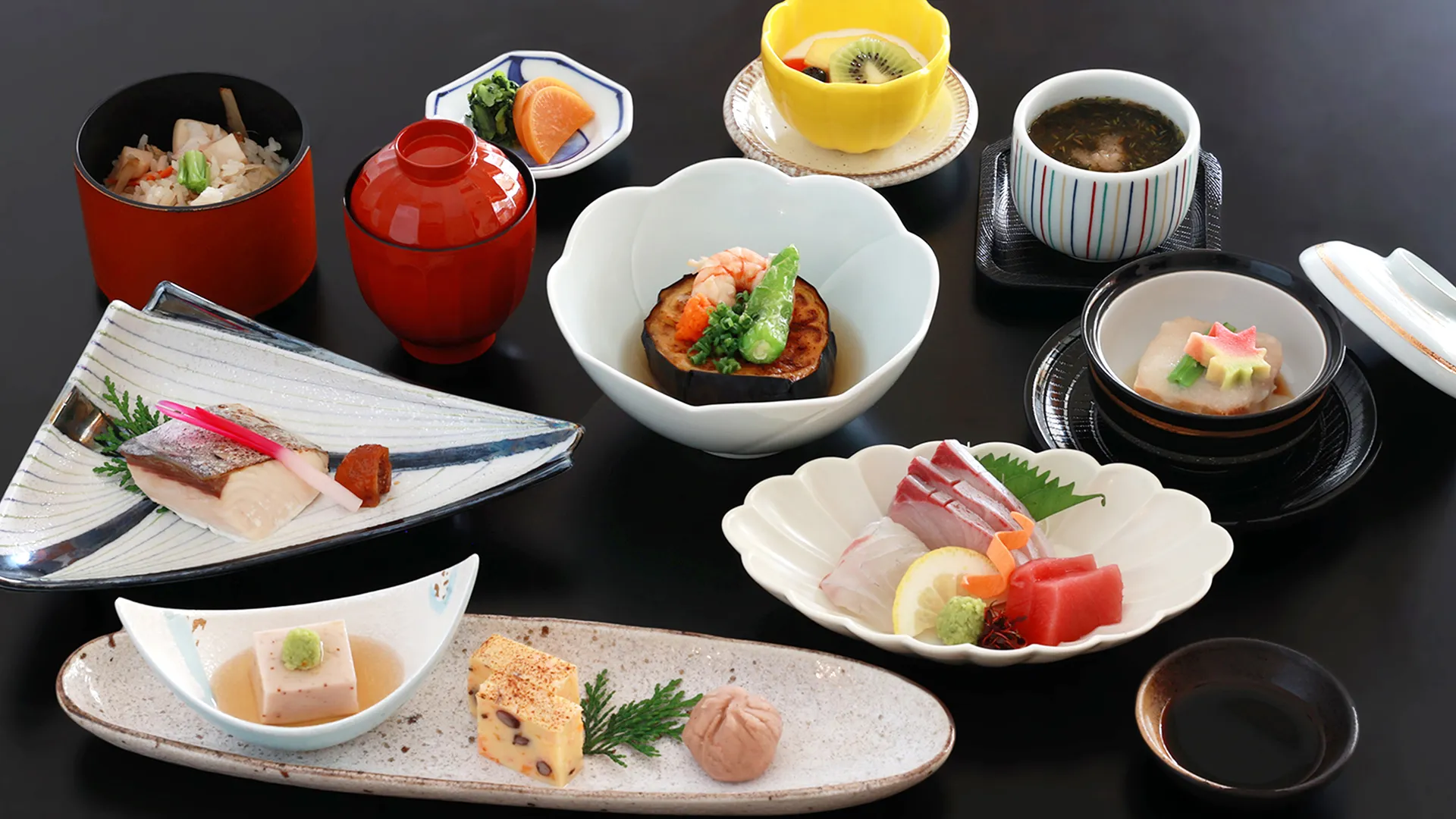 【旬彩割烹白硅】会席6,500円コース