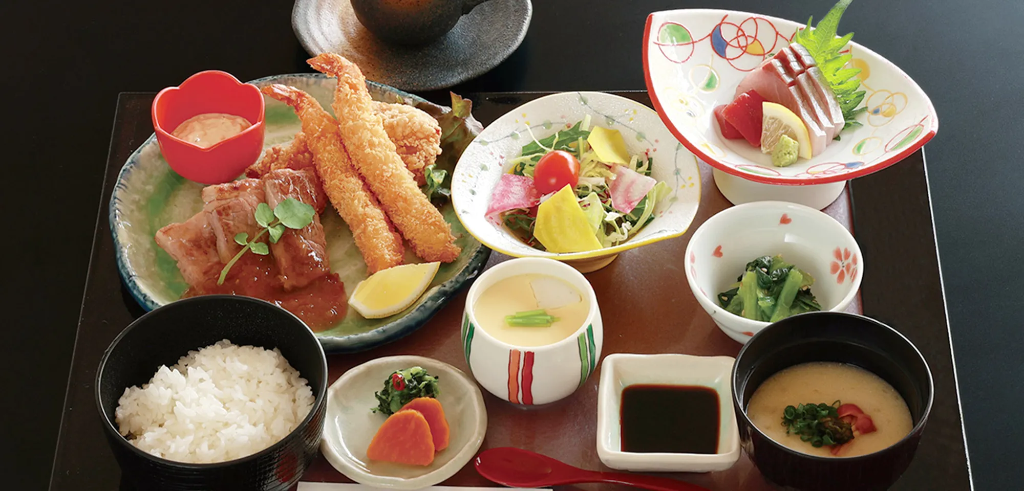 【レストランみあれ】みあれ御膳一例